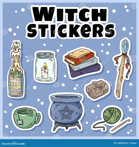 Witchcraft Cauldron Labels: Artistic Expression in Magical Brewing